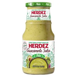 Herdez Mild Guacamole Salsa 15.7 oz. Jar