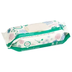 S Care Wipes Unscented 1X