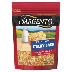 Sargento Shredded Colby-Jack Natural Cheese, Fine Cut, 8 oz.