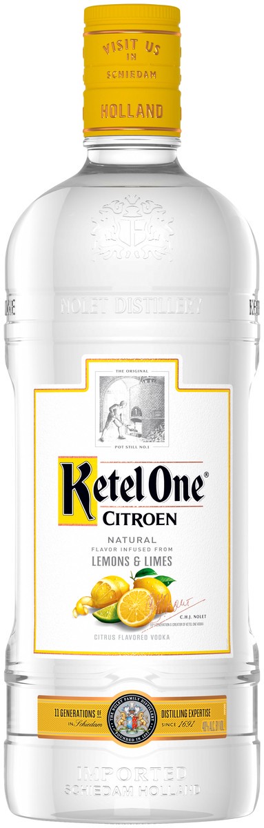 slide 1 of 3, Ketel One Citroen Flavored Vodka, 1.75 liter