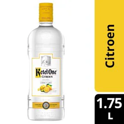 Ketel One Citroen Flavored Vodka, 1.75 L