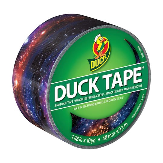 slide 1 of 4, Duck Brand Brand Galaxy Print Duct Tape, 1.88 in x 10 yd