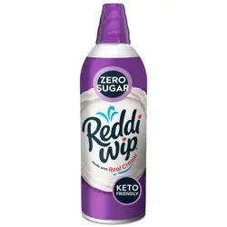 Reddi-wip Zero Sugar Dairy Whipped Topping 6.5 oz