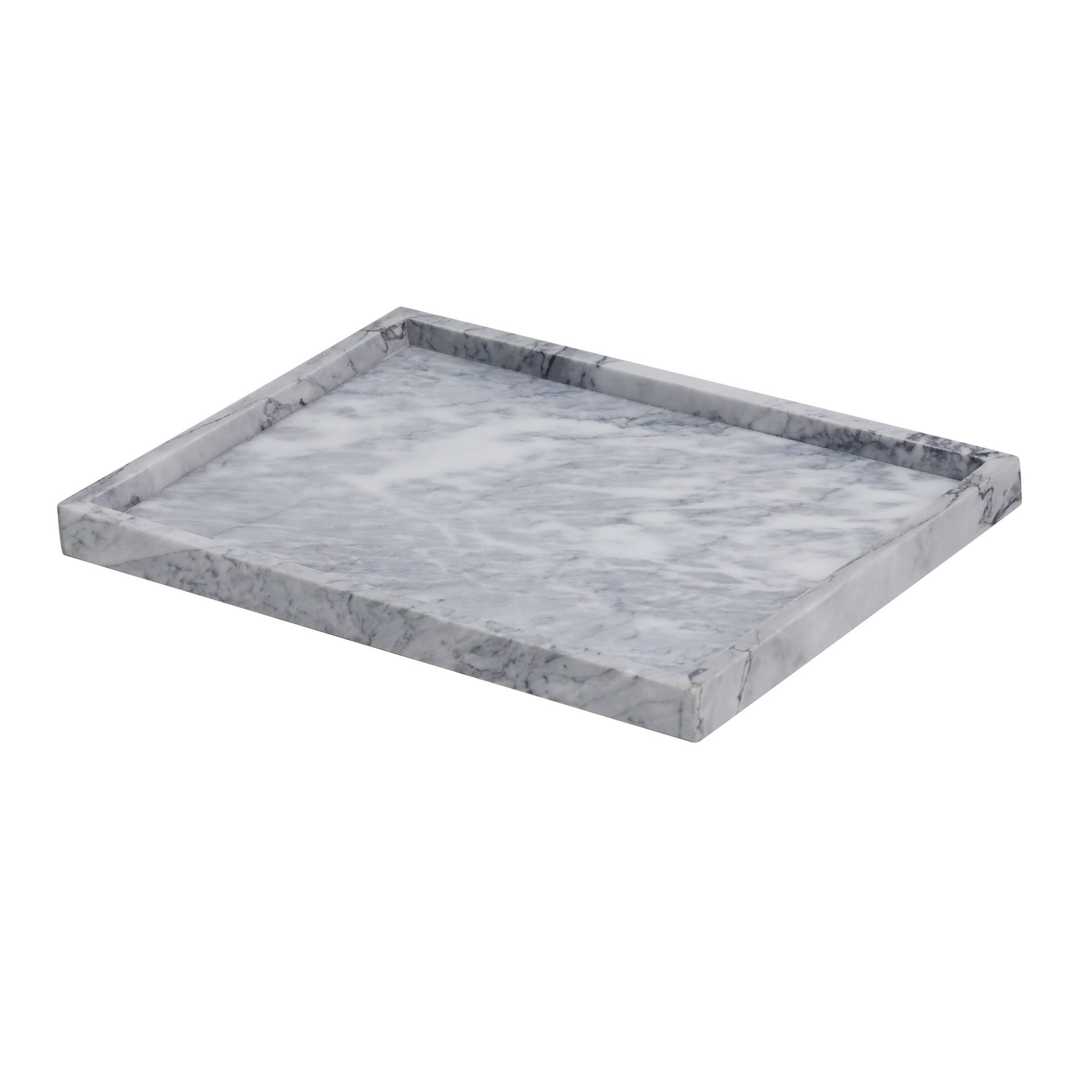 slide 2 of 2, 14" X 10" Marble Tray By Ashland, 14 in x 10 in