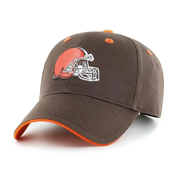 slide 1 of 2, NFL Youth Cleveland Browns Moneymaker Hat, 1 ct