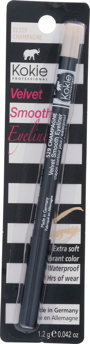 slide 8 of 12, Kokie Champagne EL529 Waterproof Velvet Smooth Eyeliner 0.042 oz, 1 ct