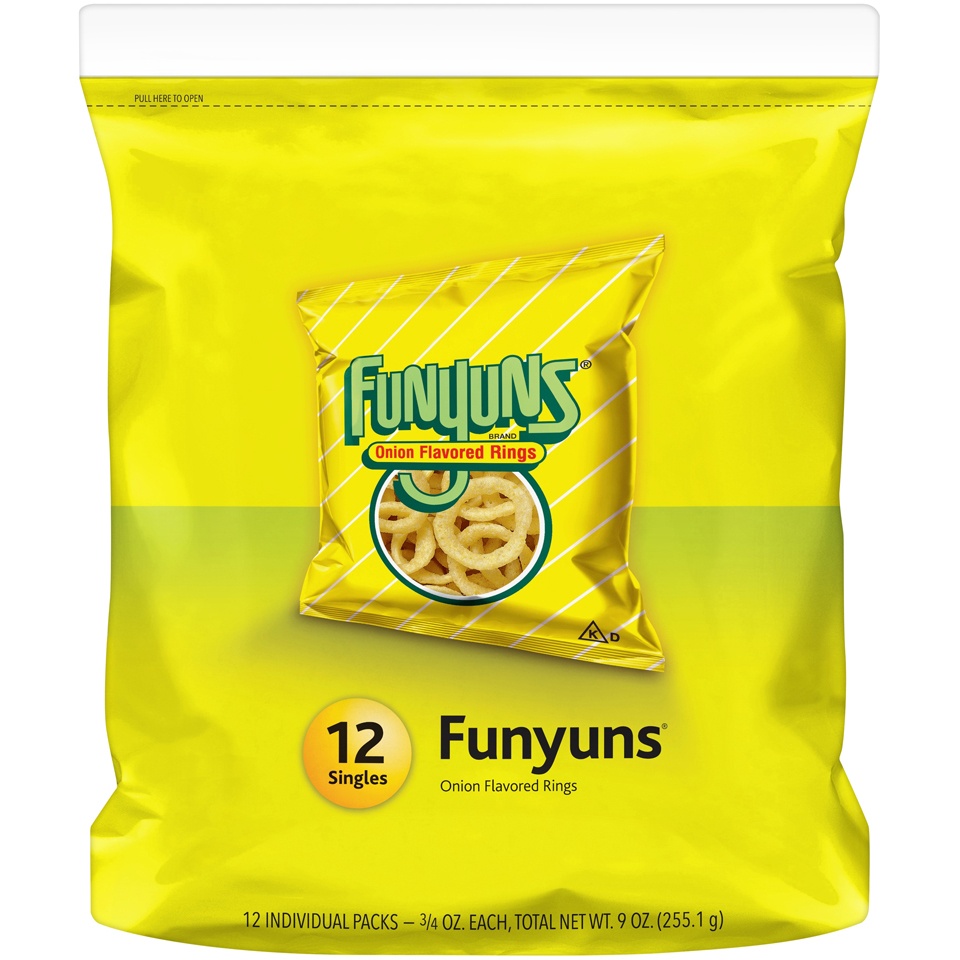 slide 3 of 4, Funyuns Onion Flavored Rings Singles - 10ct, 10 ct