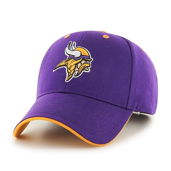 slide 1 of 2, NFL Youth Minnesota Vikings Moneymaker Hat, 1 ct