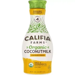 Califia Farms Organic Coconut Milk - 48 fl oz