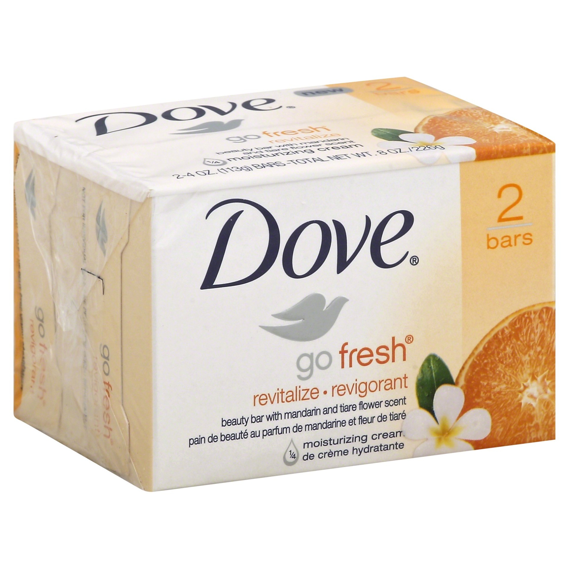 slide 1 of 7, Dove Go Fresh Beauty Bar Revitalize 2 Ct, 2 ct