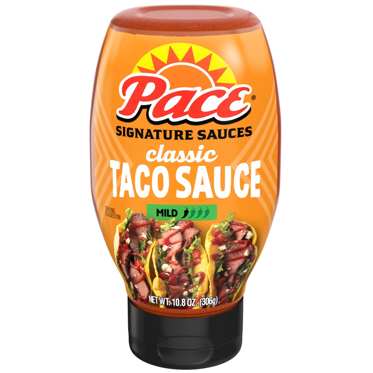 slide 1 of 12, Pace Classic Taco Sauce, 10.8 oz