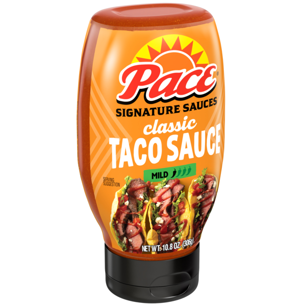 slide 1 of 1, Pace Classic Taco Sauce, 10.8 oz
