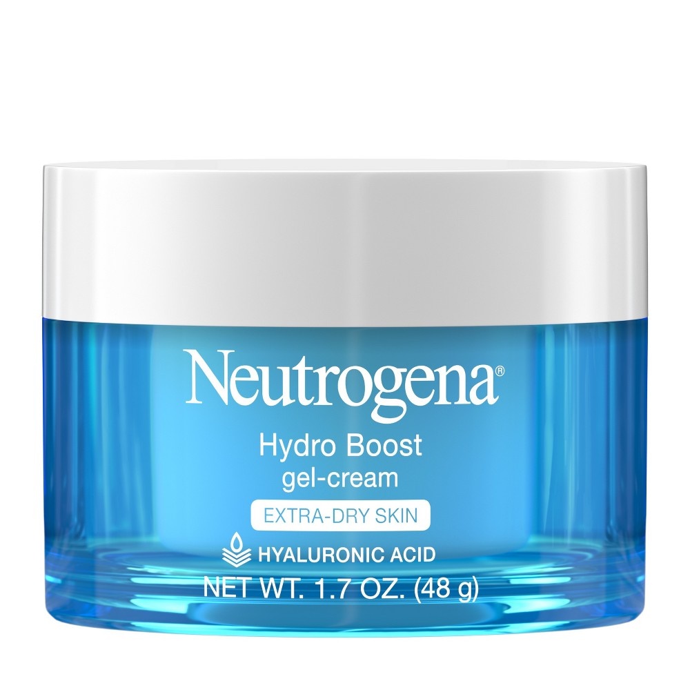 slide 5 of 10, Neutrogena Unscented Neutrogena Hydro Boost Water Gel Face Moisturizer with Hyaluronic Acid - 1.7oz, 1.7 oz