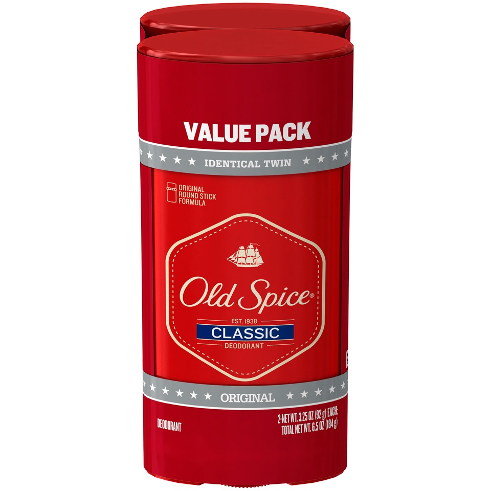 slide 2 of 4, Old Spice Value Pack Classic Original Deodorant 2 ea, 2 ct