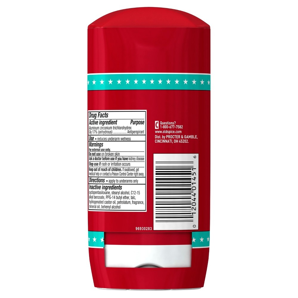 slide 2 of 2, Old Spice High Endurance Anti-Perspirant Deodorant for Men, Pure Sport Scent, Twin Pack, 3.0 Oz. each, 2 ct; 3 oz