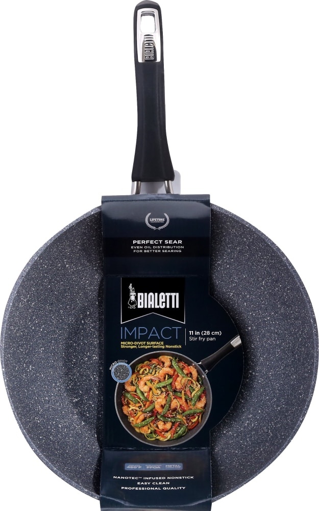 slide 1 of 1, Bialetti Impact 11 Inch Nonstick Stir Fry Pan 1 ea, 1 ct