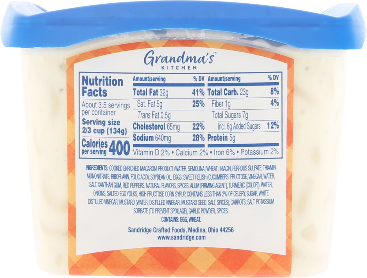 slide 9 of 15, Grandma's Kitchen Home Classics Macaroni Salad 16 oz, 16 oz