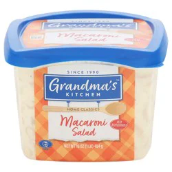 Grandma's Kitchen Home Classics Macaroni Salad 16 oz
