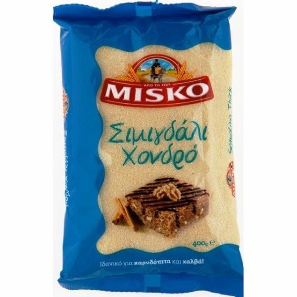 slide 1 of 1, Misko Durum Wheat Semolina, 400 gram