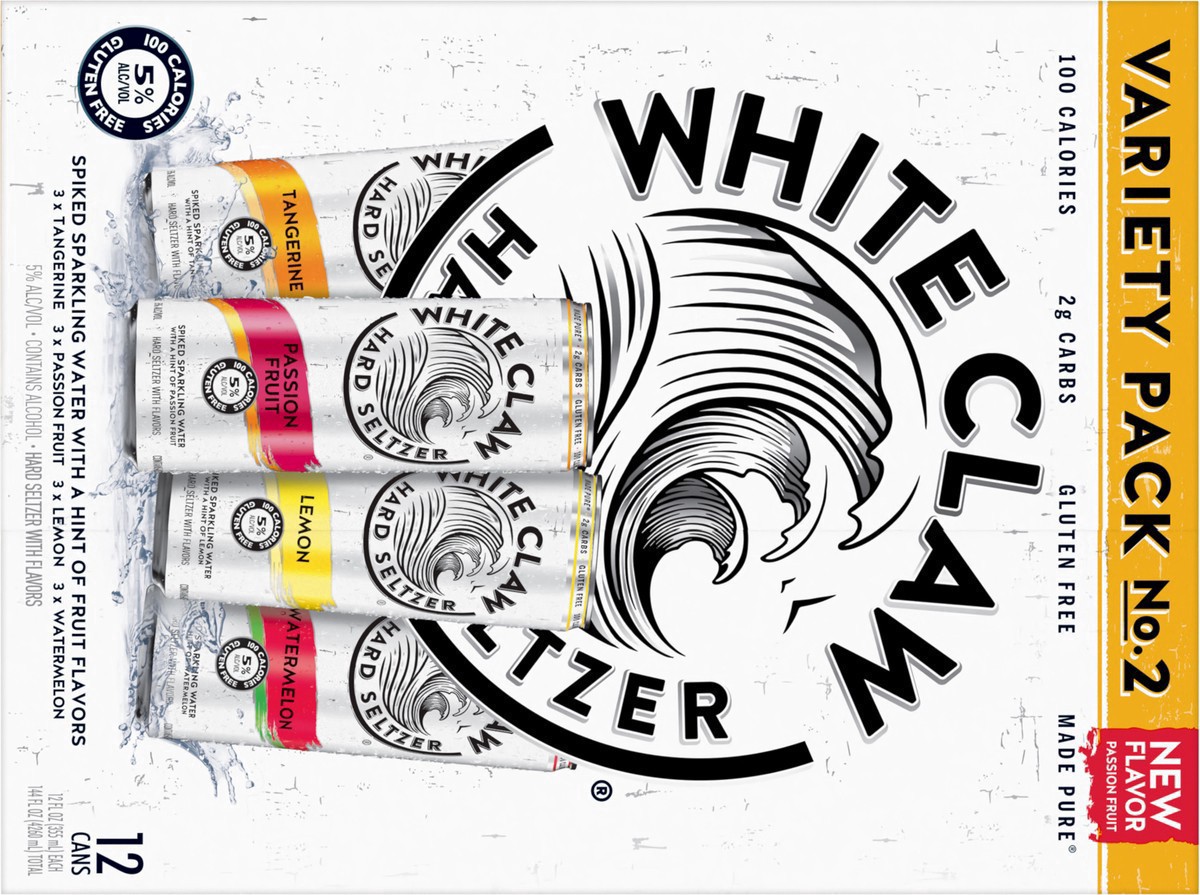 slide 3 of 7, White Claw Hard Seltzer Variety Pack #2. 12 ct , 12 ct; 12 oz