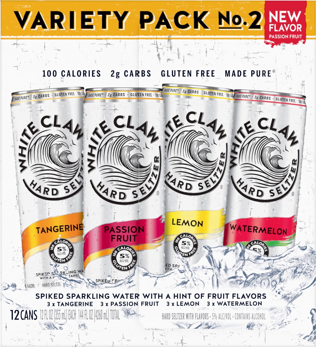 slide 7 of 7, White Claw Hard Seltzer Variety Pack #2. 12 ct , 12 ct; 12 oz