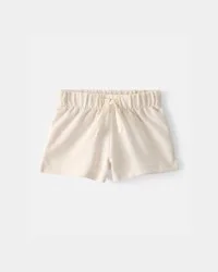 Carter's Baby Girl French Terry Shorts - Cream, 18M