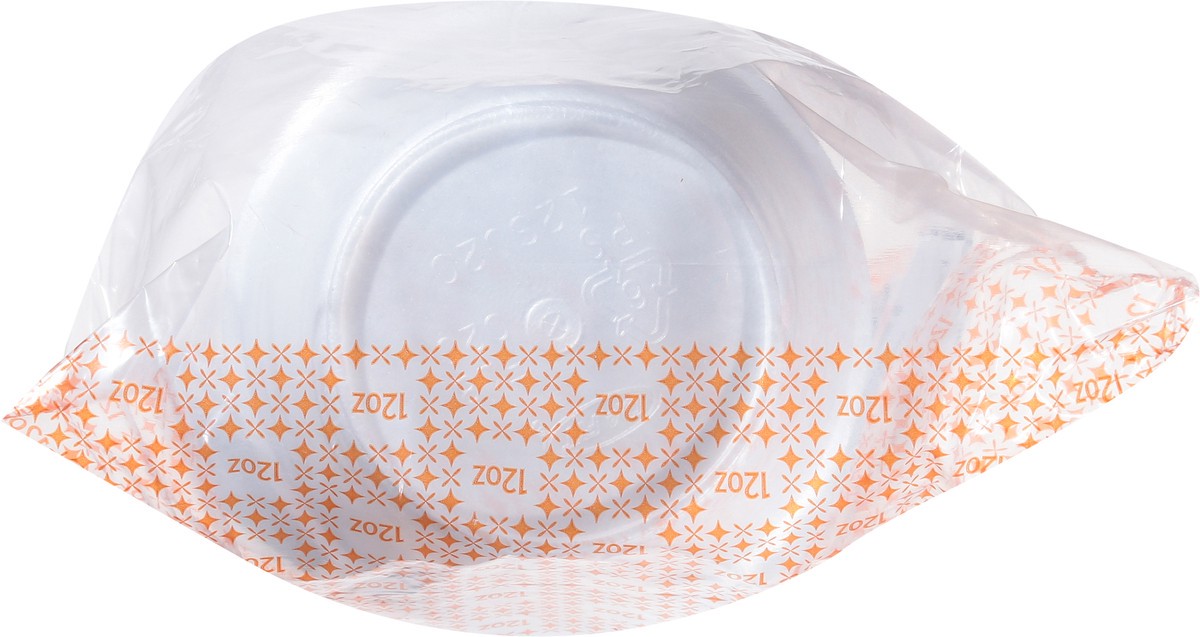 slide 2 of 12, Cb02 First Street Food Container Foam White 12 Oz (BULK), 25 ct