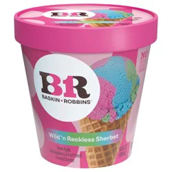 Baskin-Robbins Wild 'n Reckless Sherbet 14 fl oz