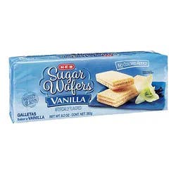 H-E-B Sugar Wafers Vanilla