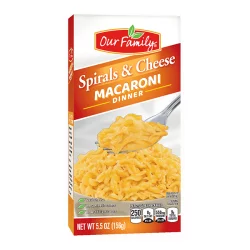 Our Family Spirals & Cheese Macaroni Dinner