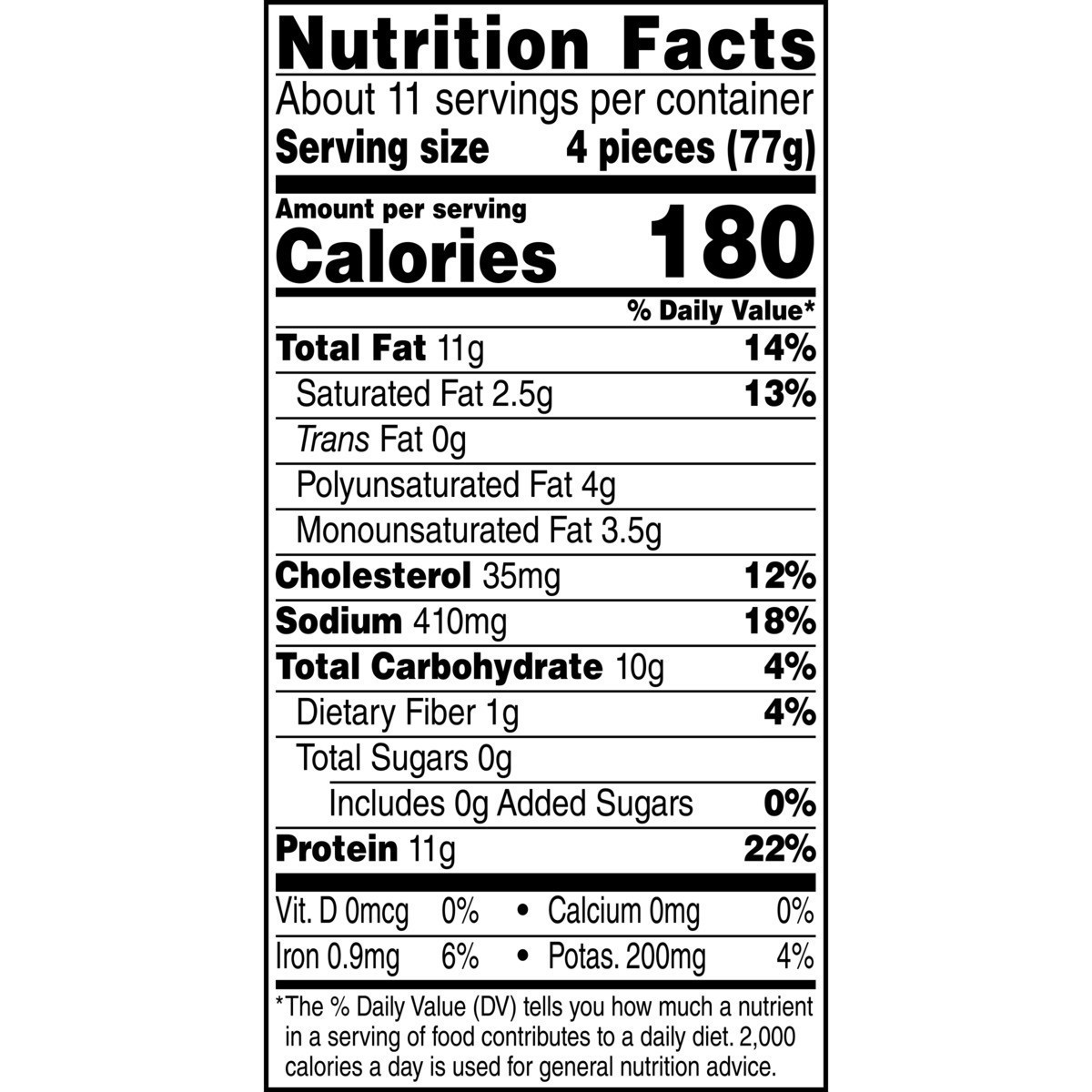 slide 10 of 10, Tyson Fully Cooked Frozen Fun Chicken Nuggets, 29 oz