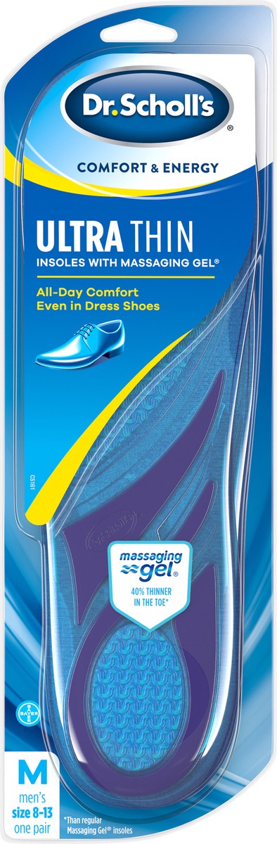 slide 2 of 3, Dr. Scholl's Dr Scholls Mens Pain Relief Orthotics For Sore Soles Size 814, 1 pair