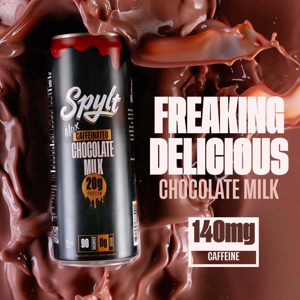 slide 3 of 5, Spylt Max Caffeinated Chocolate Milk Can, 11 fl oz