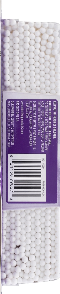 slide 4 of 5, Signature Cotton Swabs 500 ea, 500 ct