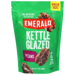 Emerald Kettle Glazed Pecans Value Size 14 oz