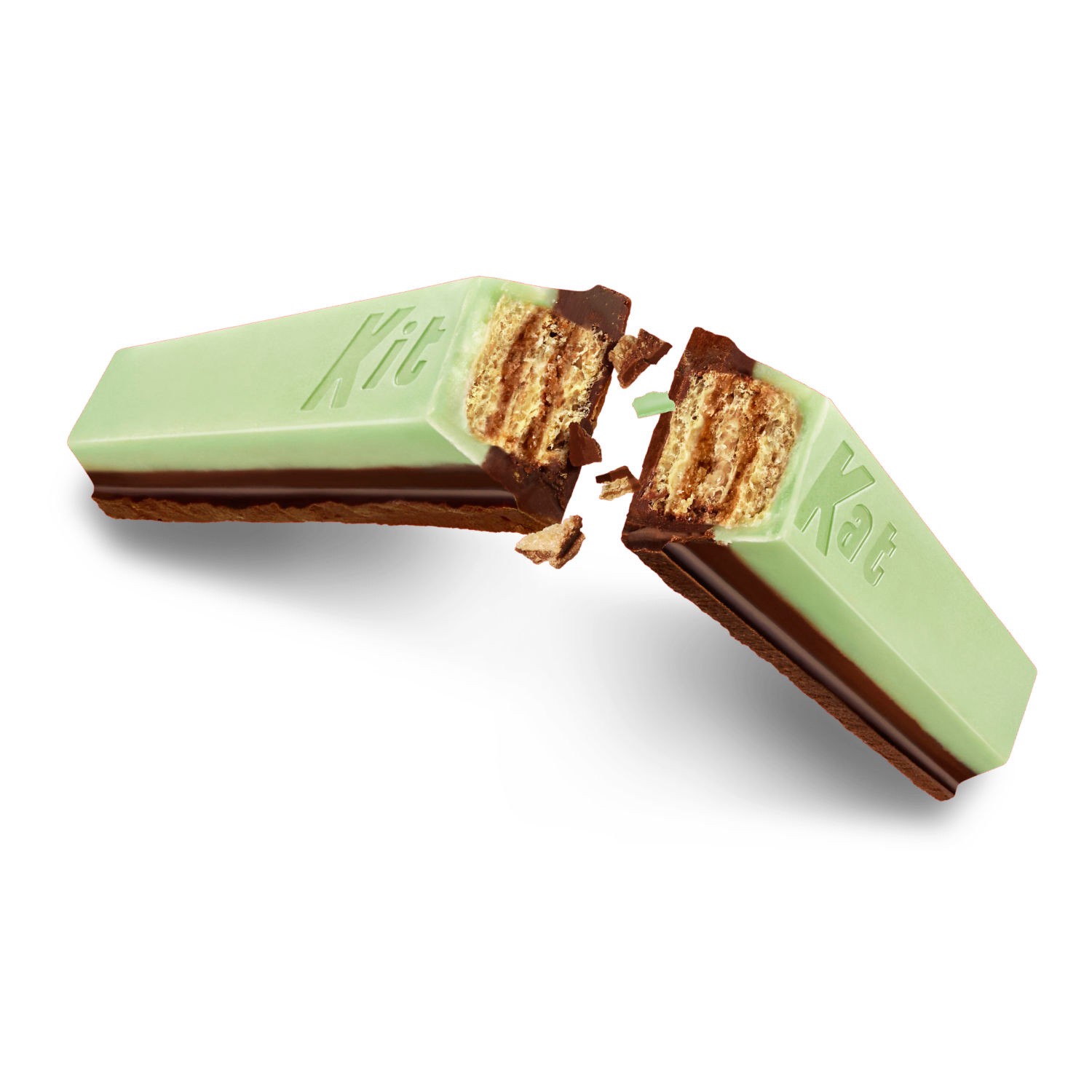 slide 4 of 9, KIT KAT DUOS Dark Chocolate Mint Wafer Candy Bar, 1.5 oz, 1.5 oz