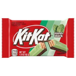 Kit Kat Duos Dark Chocolate Mint Wafer Candy Bar, 1.5 oz
