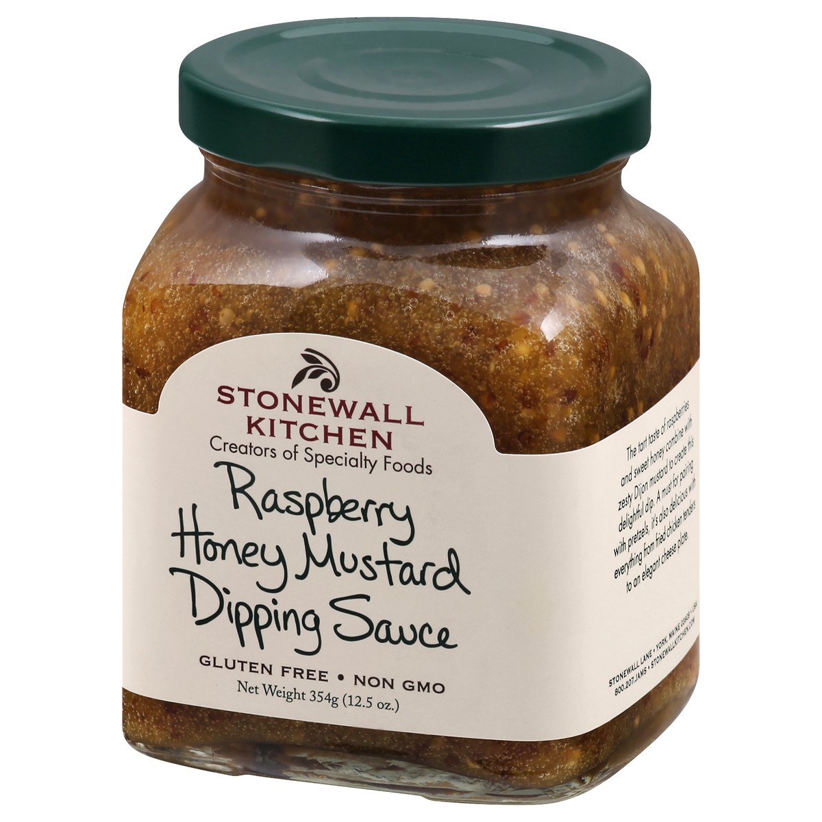 slide 4 of 13, Stonewall Kitchen Raspberry Honey Mustard Dipping Sauce 354 gr, 354 g