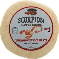 Red Apple Scorpion Pepper Gouda Cheese