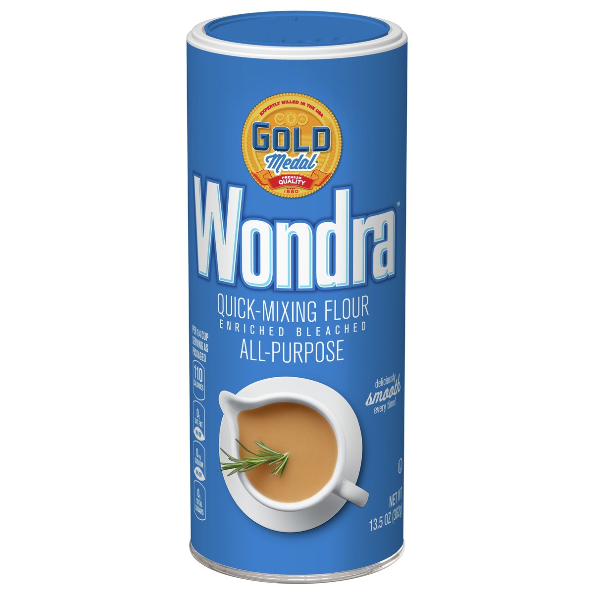 slide 1 of 13, Gold Medal Wondra Quick Mixing All Purpose Flour, 13.5 oz