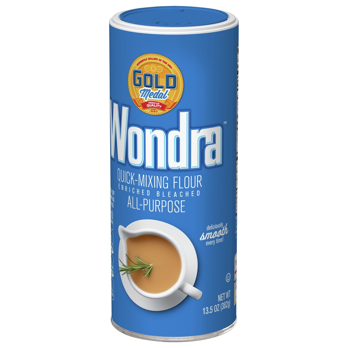 slide 12 of 13, Gold Medal Wondra Quick Mixing All Purpose Flour, 13.5 oz