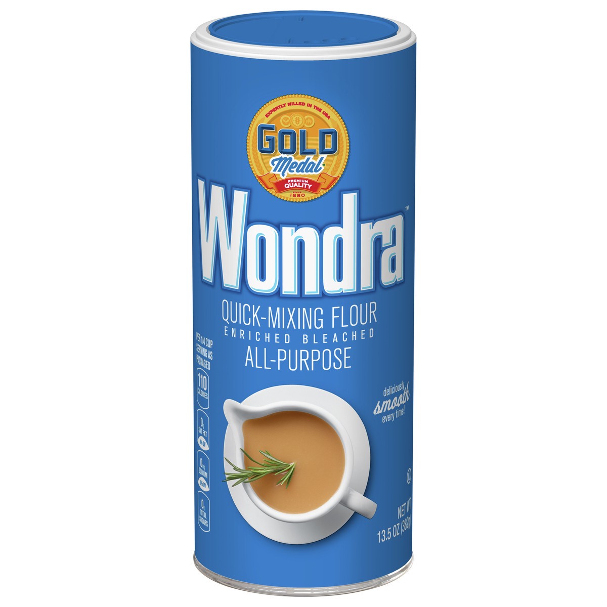 slide 4 of 13, Gold Medal Wondra Quick Mixing All Purpose Flour, 13.5 oz