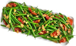 Central Market Green Beans with Caramelized Onions Almonds & Roasted Tomato
