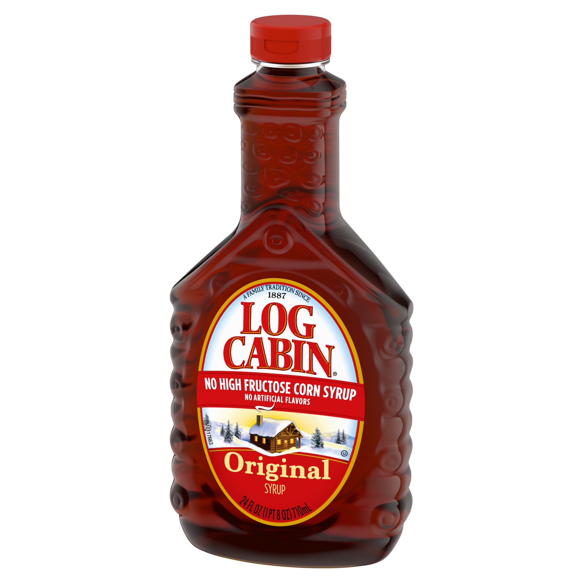 slide 3 of 5, Lob Cabin Original Syrup, 24 fl oz