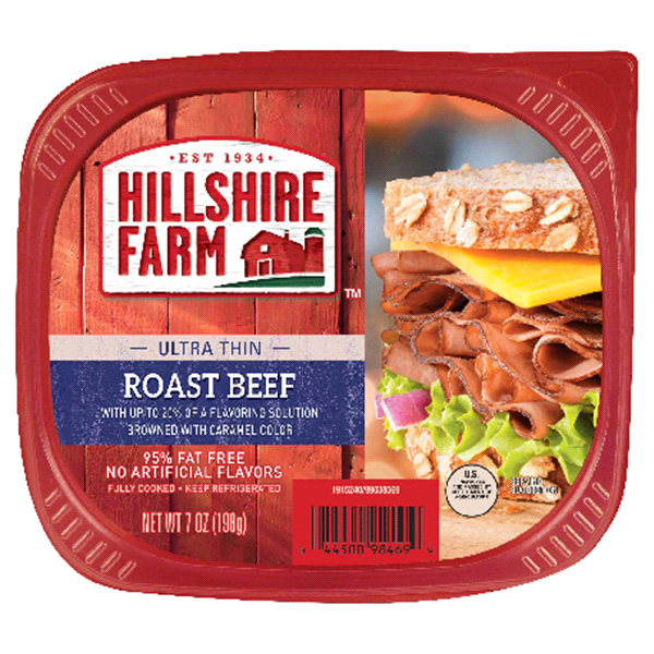 slide 1 of 1, Hillshire Farm Roast Beef 8 oz, 8 oz