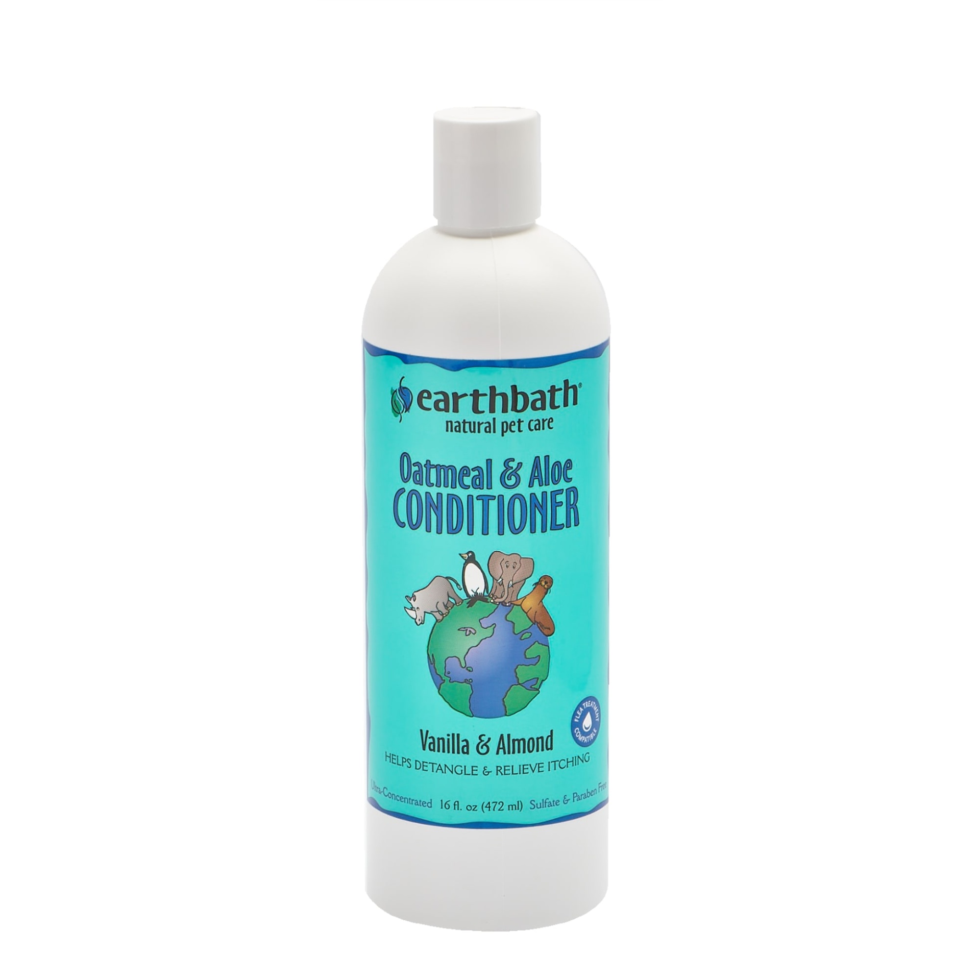 slide 1 of 1, earthbath Pet Cream Rinse & Conditioner, 16 fl oz