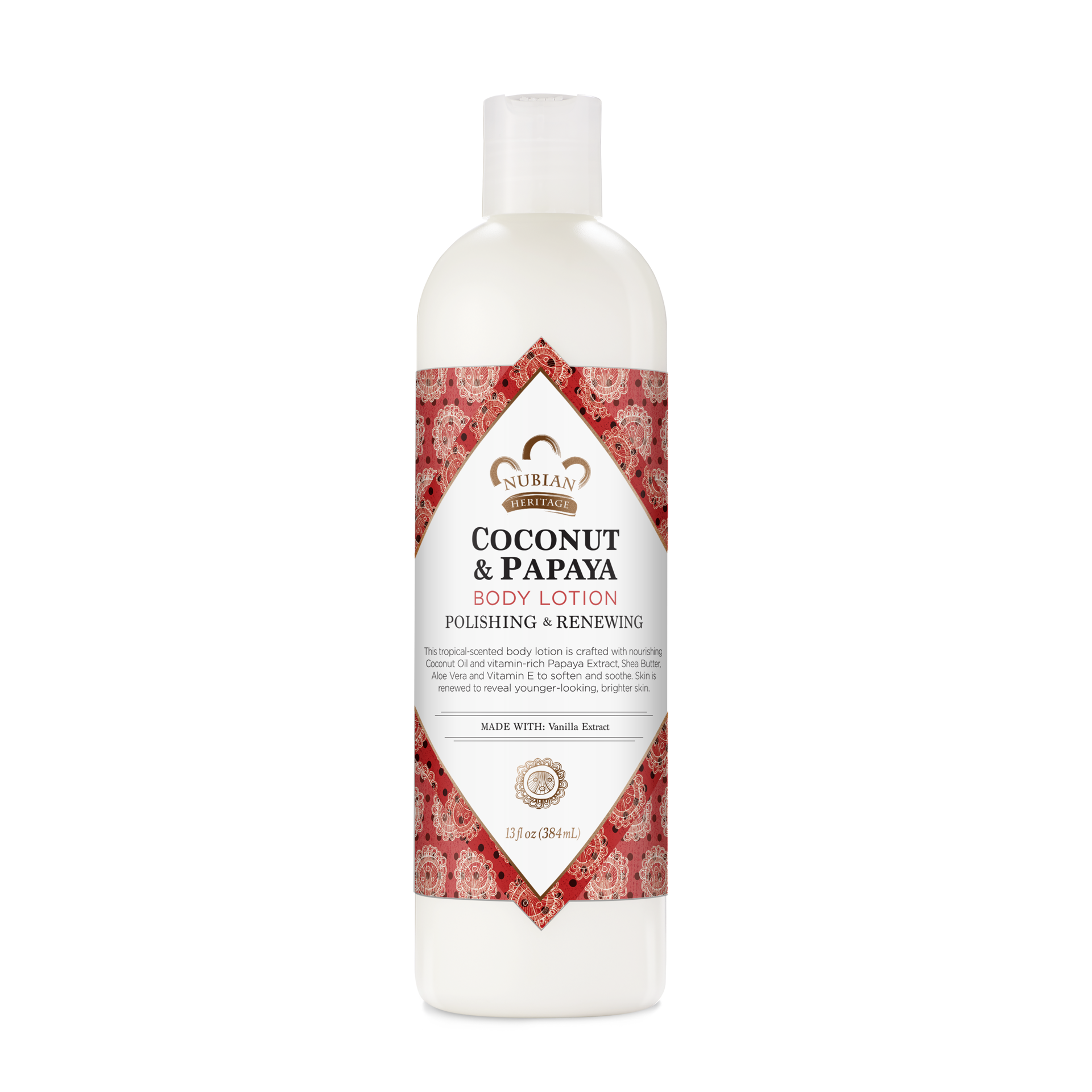 slide 4 of 4, Nubian Heritage Nubian Coconut Body Lotion Papaya, 13 fl oz