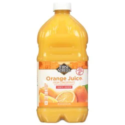 First Street 100% Orange Juice - 64 oz