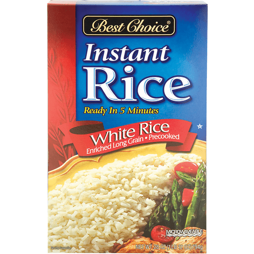 slide 1 of 1, Best Choice Instant Rice, 28 oz