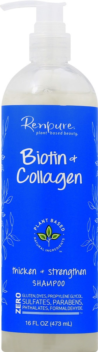 slide 7 of 12, Renpure Biotin & Collagen Thicken & Strengthen Shampoo 16 oz, 16 oz